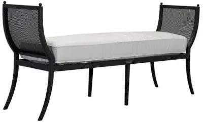 Winterthur Estate Outdoor Bench - White - Lane Venture