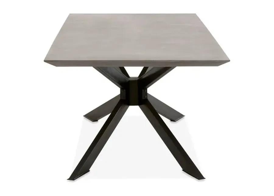 Tome Dining Table - Ash Gray/Concrete