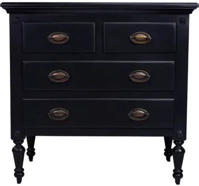 Serrano 4-Drawer Chest - Black