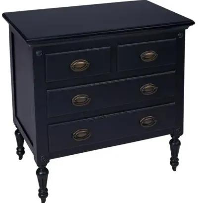 Serrano 4-Drawer Chest - Black