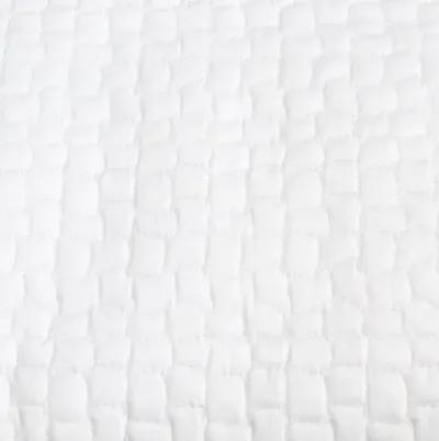 Hamilton Coverlet - Peacock Alley - White