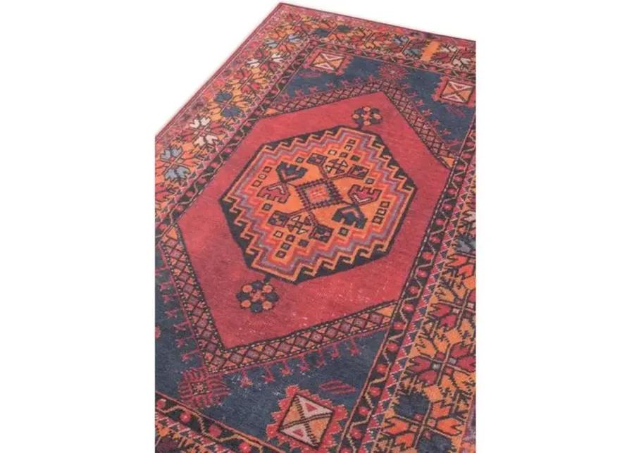 Gure Rug - Red - Red