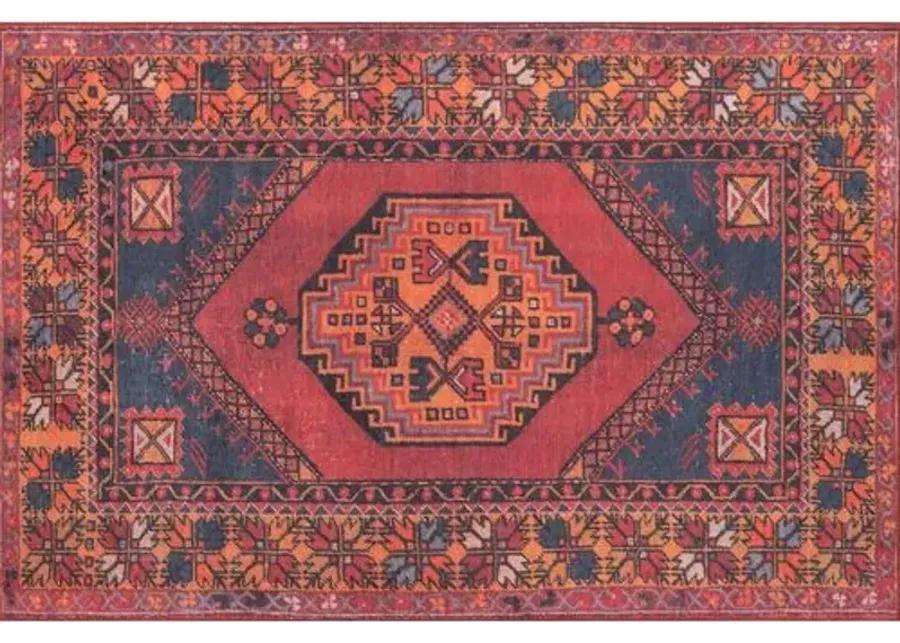 Gure Rug - Red - Red