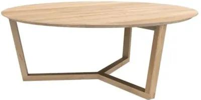 Tripod Coffee Table - Oak - Ethnicraft - Brown