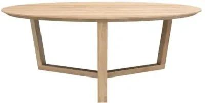 Tripod Coffee Table - Oak - Ethnicraft - Brown