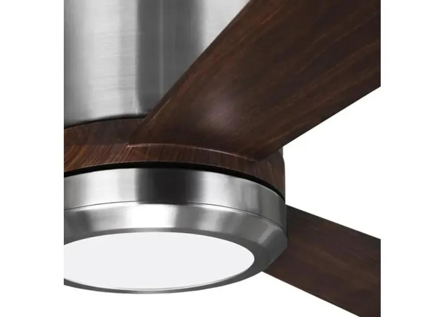 Visual Comfort - Clarity LED Ceiling Fan - Brushed Steel - Silver - 3 Blades - 3 Blades, Energy Efficient