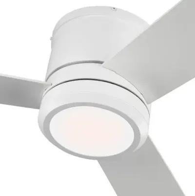 Visual Comfort - Clarity LED Ceiling Fan - Matte White - 3 Blades - 3 Blades, Energy Efficient