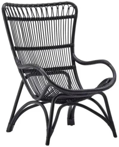 Monet Lounge Chair - Black - Sika Design