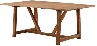 Lucas 71" Outdoor Dining Table - Natural - Sika Design