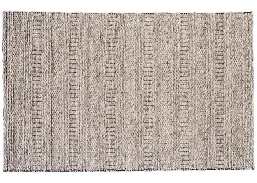 Genet Transitional Handwoven Rug - Oatmeal - Beige - Beige