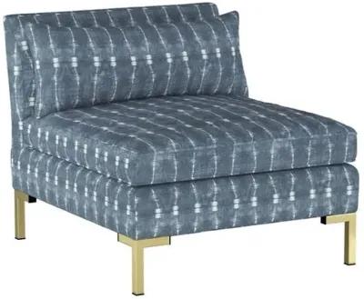 Marceau U-Shaped Sectional - Shibori Indigo - Handcrafted - Blue