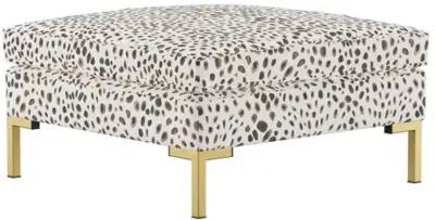 Marceau U-Shaped Sectional - Cheetah - Handcrafted - Ivory