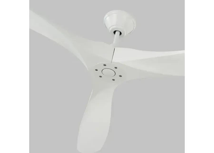 Visual Comfort - Maverick Ceiling Fan - Matte White - 3 Blades, Hand-Held Remote Control, Energy Efficient, 6 Speed DC Motor