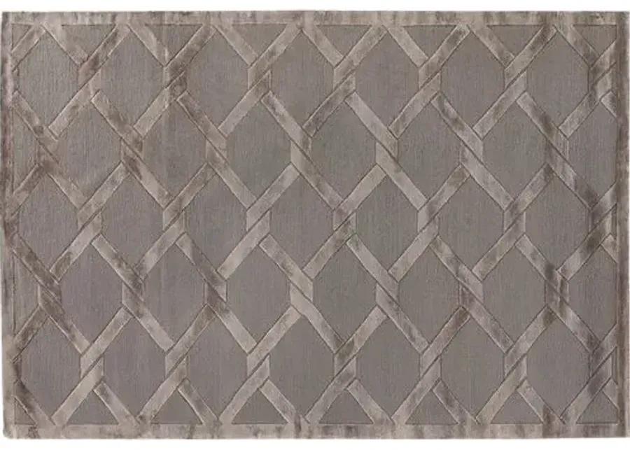 Alina Rug - Silver - Exquisite Rugs - Silver