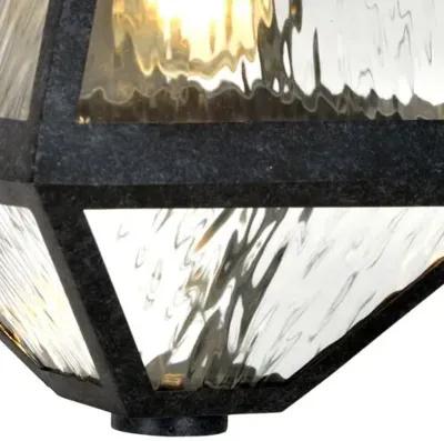 Glacier Outdoor Sconce - Black Charcoal - Crystorama