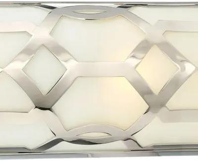 1-Light Bath Bar - Polished Nickel - Crystorama - Silver