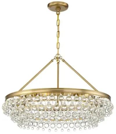 Calypso 6-Light Chandelier - Crystorama - Gold