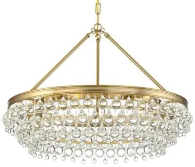 Calypso 6-Light Chandelier - Crystorama - Gold