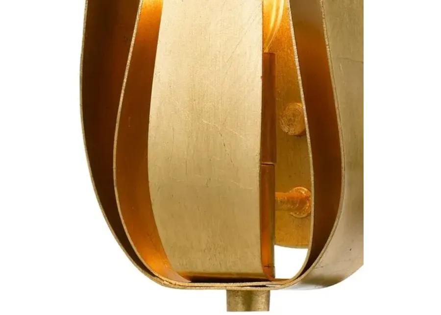 Broche Sconce - Antiqued Gold - Crystorama