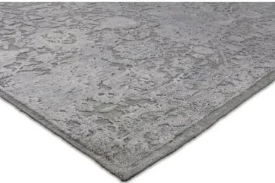 Meena Hand-Knotted Rug - Silver - Exquisite Rugs - Silver