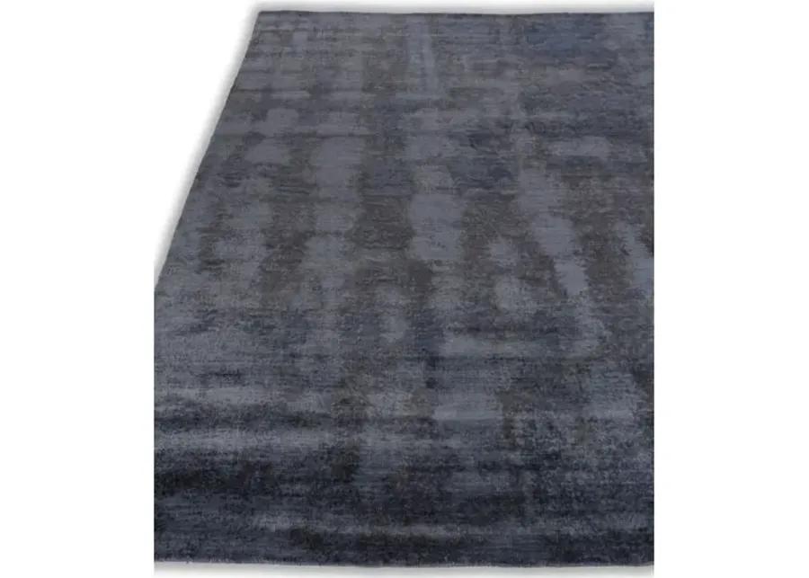 Milin Hand-Knotted Rug - Dark Blue - Exquisite Rugs - Handcrafted - Blue