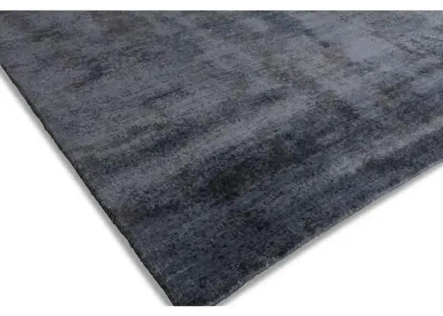 Milin Hand-Knotted Rug - Dark Blue - Exquisite Rugs - Handcrafted - Blue