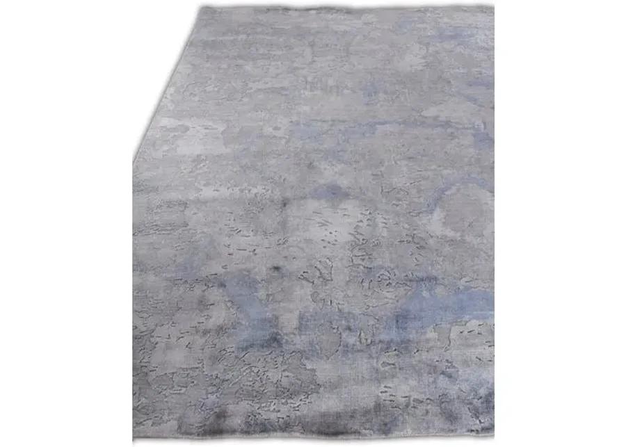 Ocho Hand-Knotted Rug - Blue - Exquisite Rugs - Handcrafted - Blue