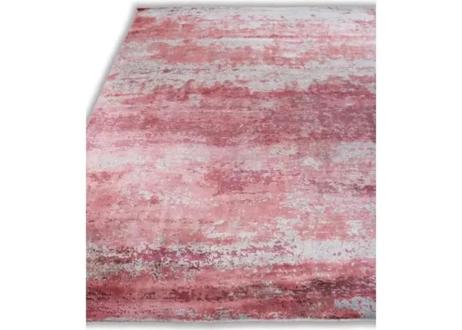 Lorni Hand-Knotted Rug - Pink - Exquisite Rugs - Handcrafted - Pink