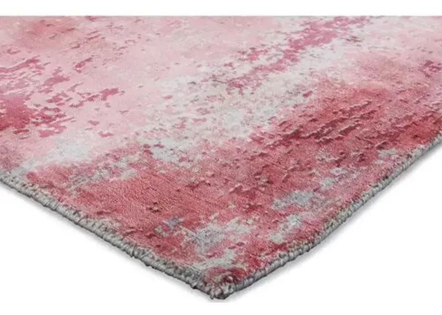 Lorni Hand-Knotted Rug - Pink - Exquisite Rugs - Handcrafted - Pink