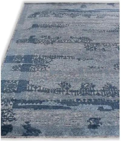 Karis Hand-Knotted Rug - Blue - Exquisite Rugs - Blue