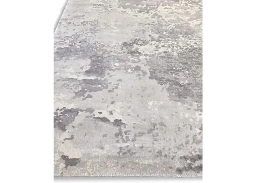 Gray Space Waters Rug - Gray/Ivory - Exquisite Rugs - Gray