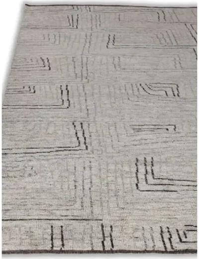 Inza Hand-Knotted Rug - Ivory - Exquisite Rugs - Beige - Beige