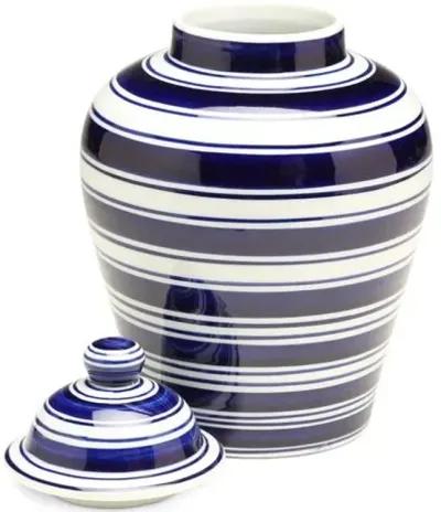 11" Soroa Classic Ginger Jar - Blue/White