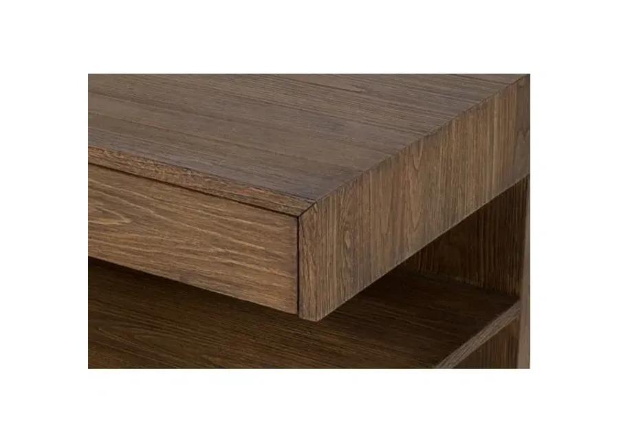 Laguna Right-Facing Nightstand - Mesa Brown - Brownstone Furniture