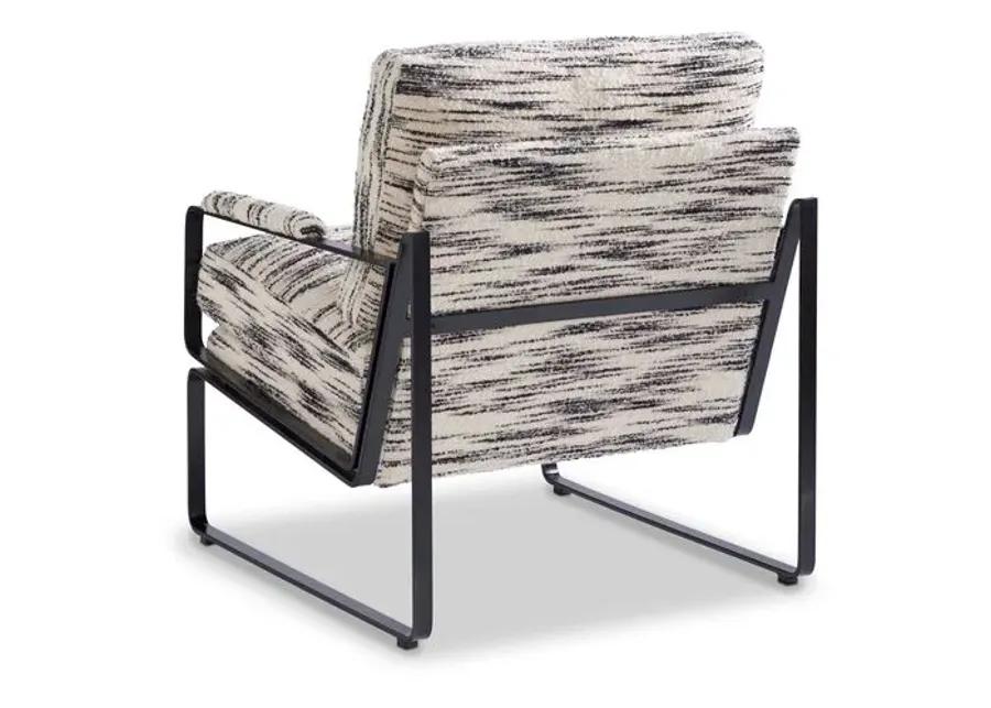 Harrison Chair - Salt/Pepper - Miles Talbott - Handcrafted - Black