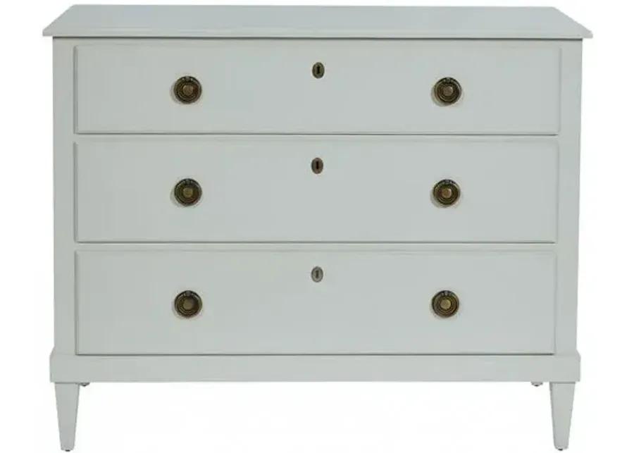 Adams 3-Drawer Dresser - Ivory