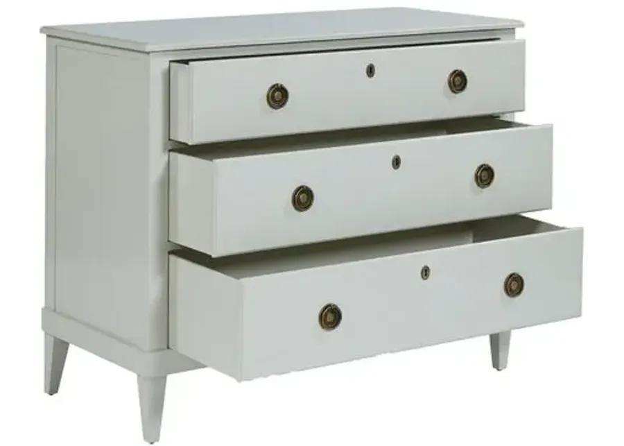 Adams 3-Drawer Dresser - Ivory