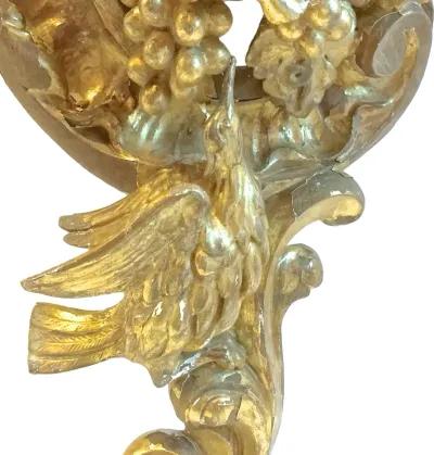 Antique Florentine Gilt Wall Bracket - Vermilion Designs - Gold