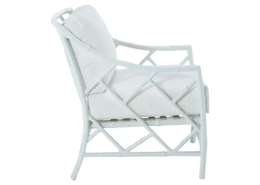 Kit Outdoor Lounge Chair - White