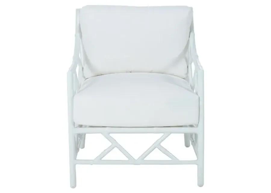 Kit Outdoor Lounge Chair - White