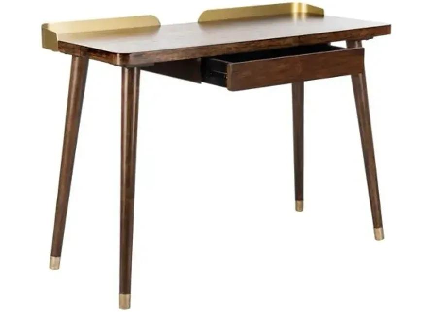 Habner Desk - Espresso - Brown