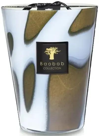 Stones Agate Candle - BAOBAB COLLECTION - Handcrafted - Gray