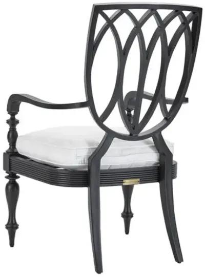 Hemingway Outdoor Armchair - Black/Natural - Lane Venture - White