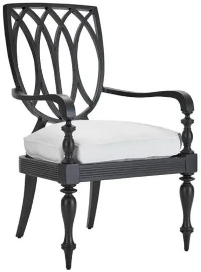 Hemingway Outdoor Armchair - Black/Natural - Lane Venture - White