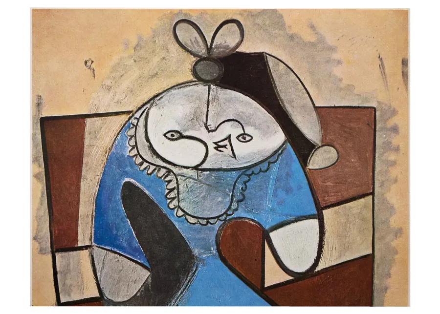 1947 P. Picasso - The Concierge Daughter - Brown