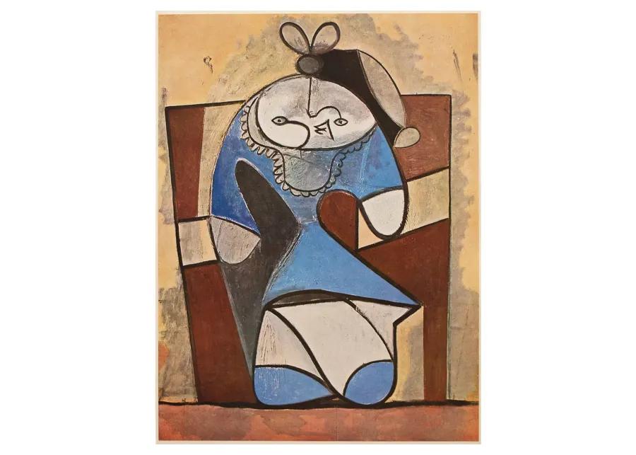 1947 P. Picasso - The Concierge Daughter - Brown