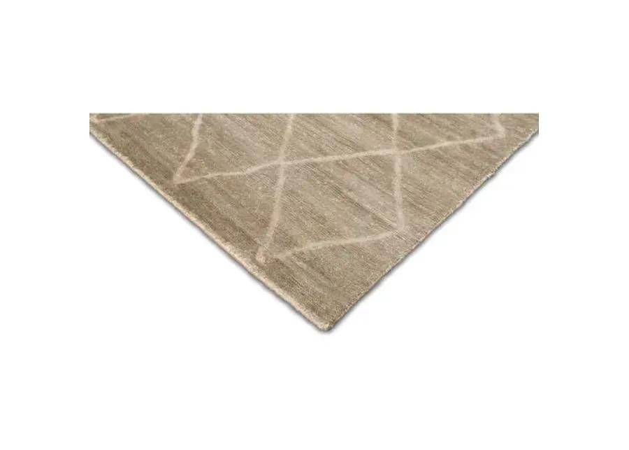 Nehon Hand-Knotted Rug - Brown - STARK - Brown