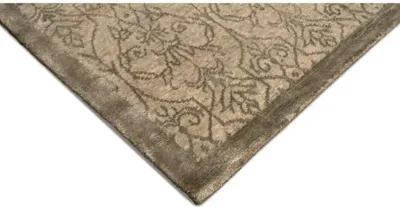 Tisra Hand-Knotted Rug - Brown - STARK - Brown