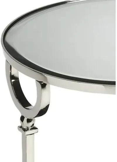 Isabelle Side Table - Silver