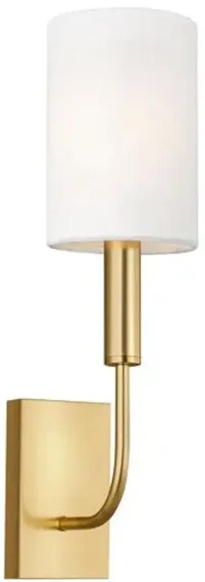 Visual Comfort - Brianna Sconce - Burnished Brass - Gold